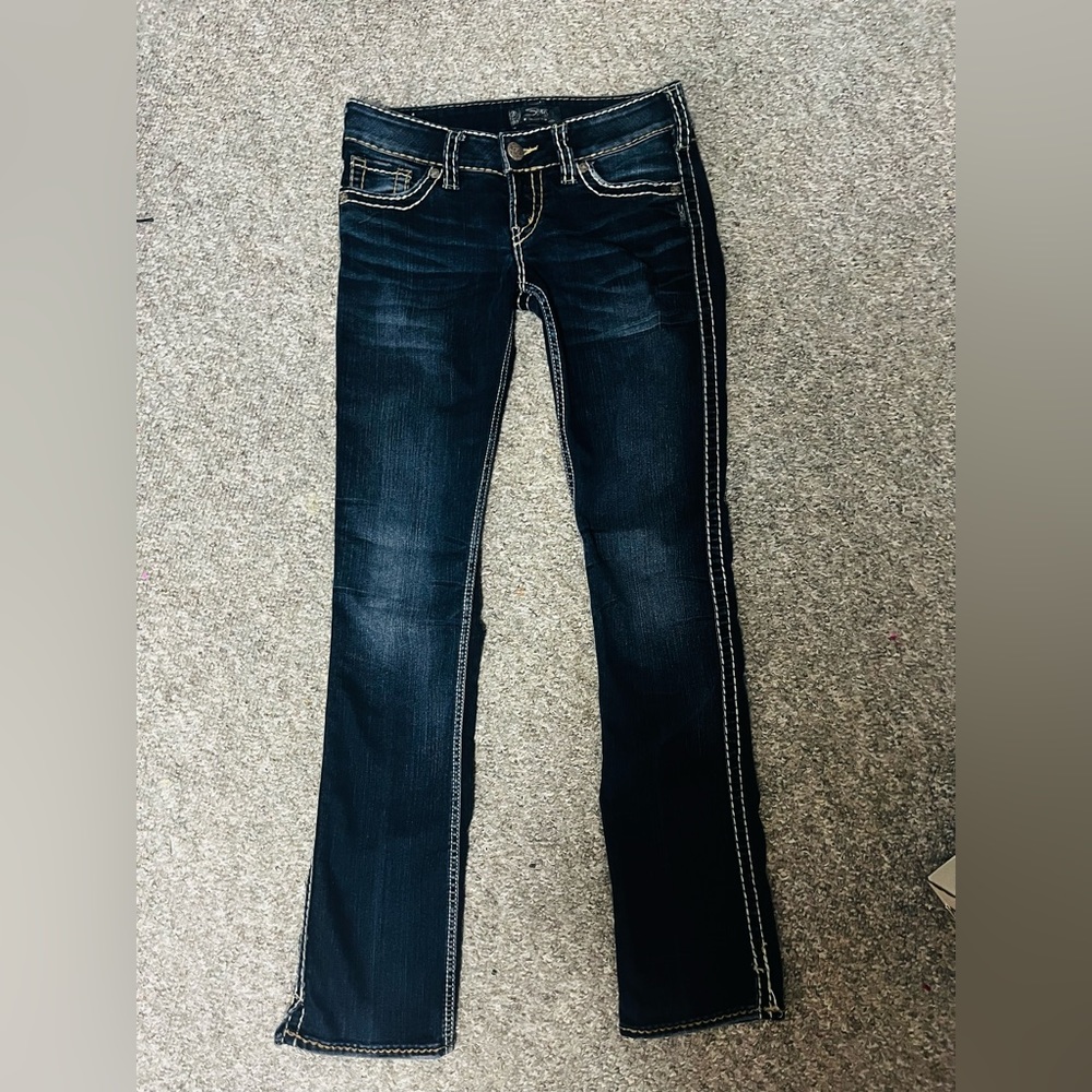 Excellent condition silver jeans size 28 x 34 Mackenzie style